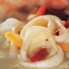 Seafood in Thai Green Curry Sauce